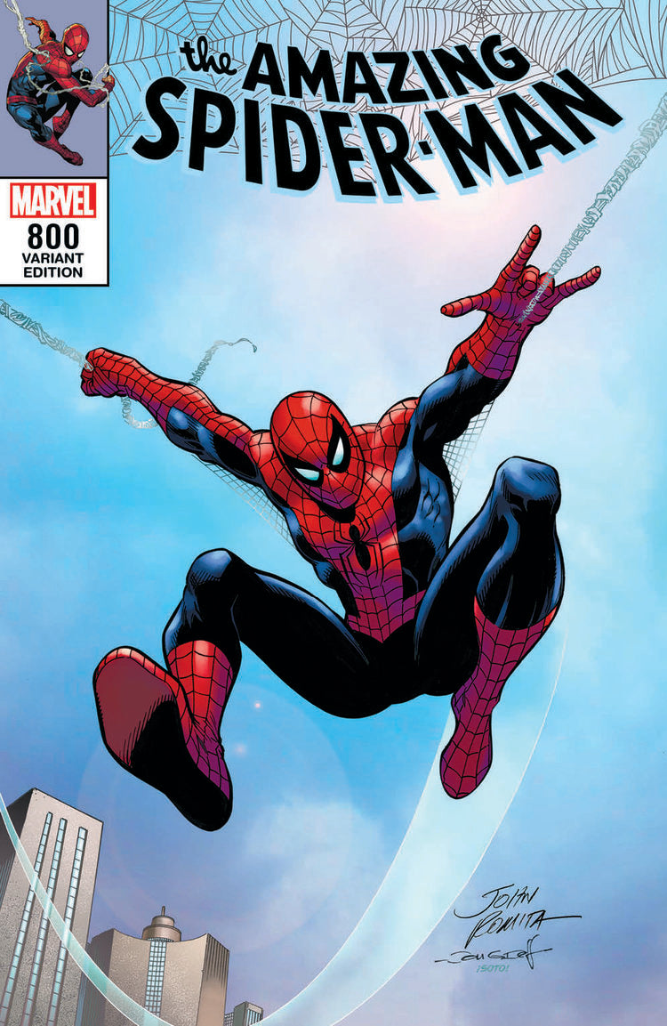 Amazing Spider-man 800 Trade Dress Variant John Romita Sr