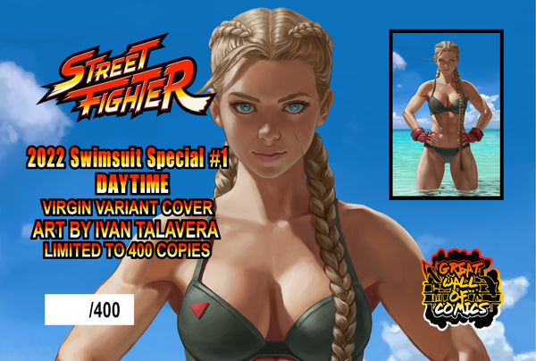 STREET FIGHTER MASTERS CAMMY #1 IVAN TALAVERA VARIANT 2023 - Green