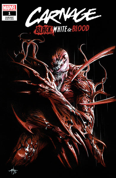 CARNAGE BLACK WHITE AND BLOOD #1 BY GABRIELE DELL'OTTO – Great Wall OC