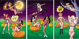 Archie Halloween Spectacular #1 Conjuntos de variantes de conexión de Virgin por Dan Parent Ltd. 200