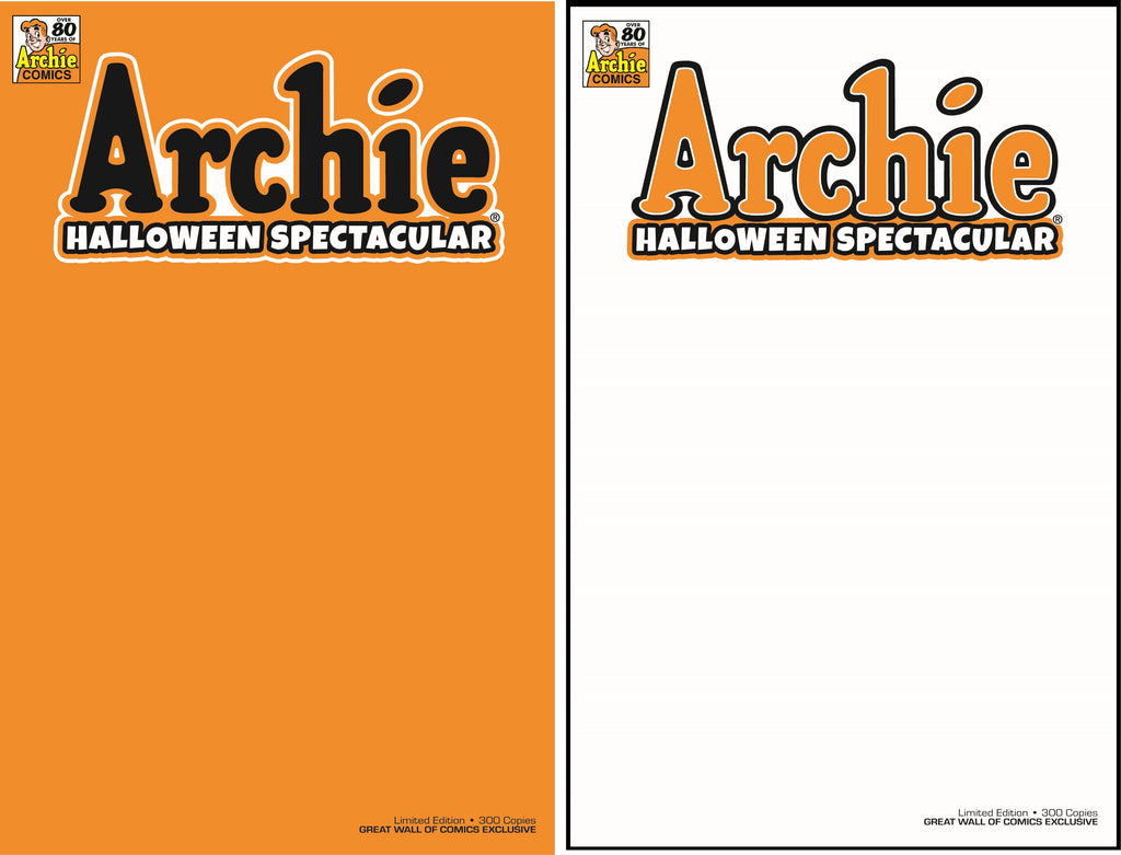 Preorder Archie Halloween Spectacular #1 Blank Variants- LTD. 300