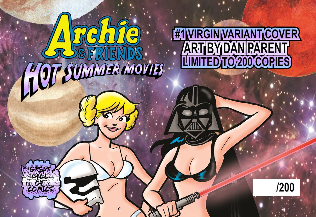 MAY THE 4th BE WITH YOUUUUUUUUUU!  PREORDER - ARCHIE & FRIENDS HOT SUMMER MOVIES #1 DAN PARENT VARIANT LTD. 200