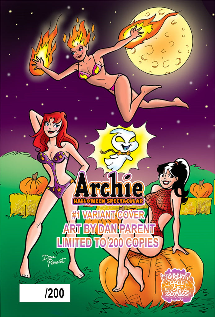 Archie Halloween Spectacular #1 Virgin Connecting Variant Sets By Dan Parent Ltd. 200