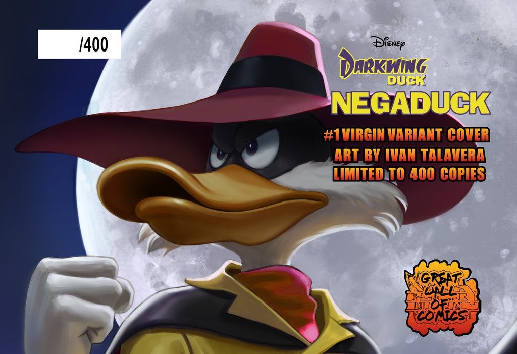 Disney Darkwing Duck Negaduck 1 Ivan Talavera Variants LTD 400 Each
