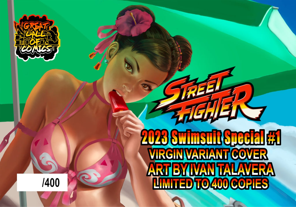 PREORDER Street Fighter Swimsuit Special #1 2023 IVAN TALAVERA Variants LIMITED TO 400