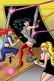 Archie & Friends SPACE ADVENTURES #1 Dan Parent VANGUARD Dave Stevens Homage Virgin Variant /300
