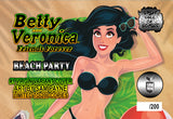Betty y Veronica Beach Party #1 Portada variante exclusiva de SAM PAYNE