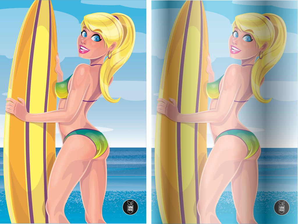 PRE-ORDER Betty and Veronica Beach Party #1 Exclusive Variant Cover by SAM PAYNE