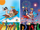 Betty and Veronica Beach Party #1 Dan Parent After Dave Stevens Homage Ltd 200