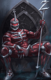 Power Rangers #1 Lucio Parrillo Lord Zedd Gray Virgin Variant Limited to 300 - Great Wall of Comics