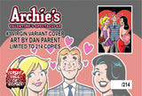 ARCHIE’S VALENTINE’S SPECTACULAR #1 Virgin Variant Covers Dan Parent