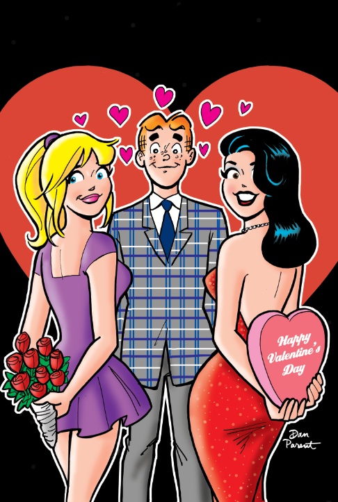 ARCHIE’S VALENTINE’S SPECTACULAR #1 2022 Virgin Variant Covers by Dan Parent