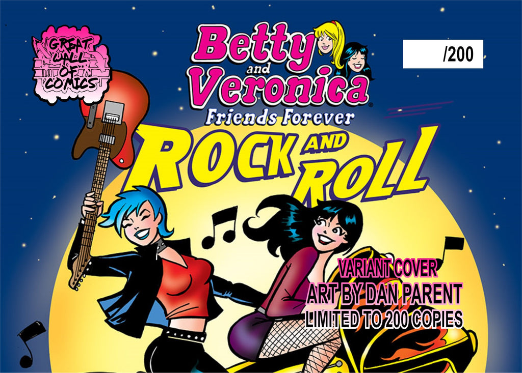 PRE-ORDER Betty & Veronica Friends Forever: Rock ‘N’ Roll Homage Covers By Dan Parent