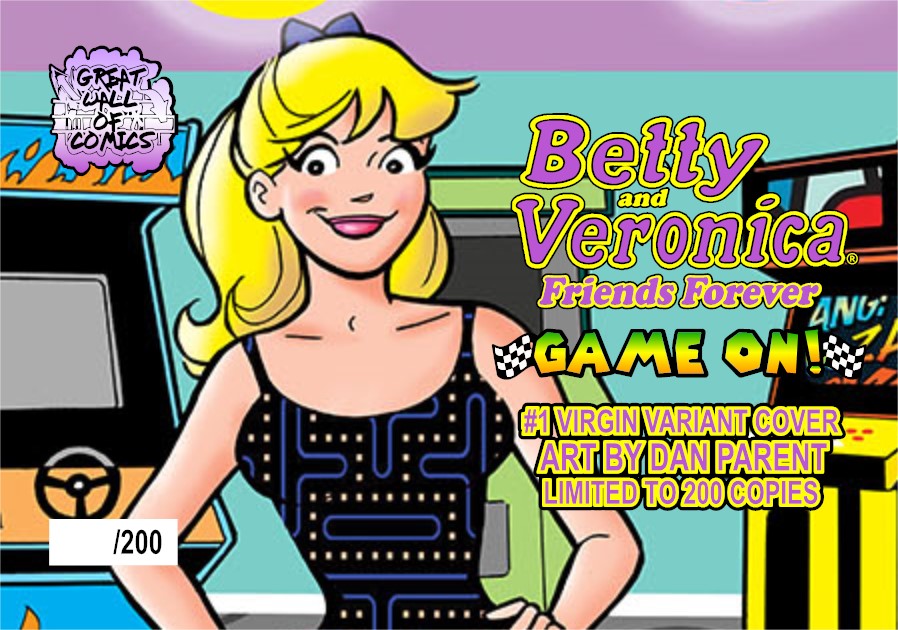 B & V Friends Forever: Power-Ups #1 Betty Metal POP ART Variant