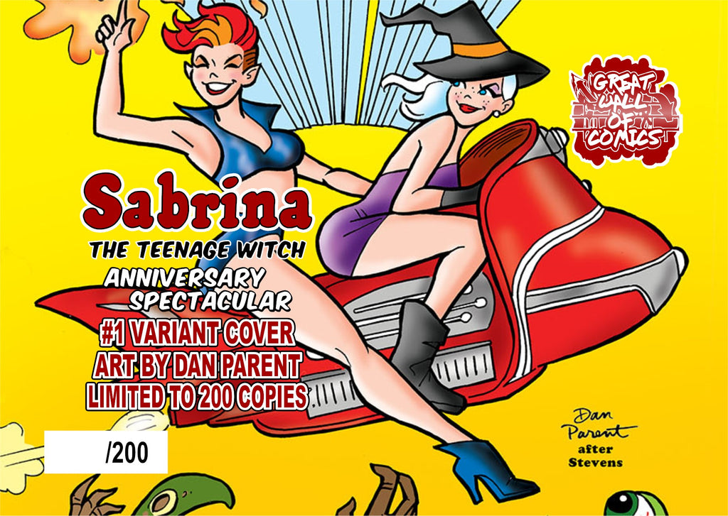 Sabrina Anniversary Spectacular #1 Planet Comics Homage Variant Cover By Dan Parent