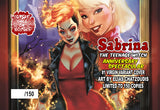 Espectacular portada variante de Virgin #1 del aniversario de Sabrina por Elias Chatzoudis