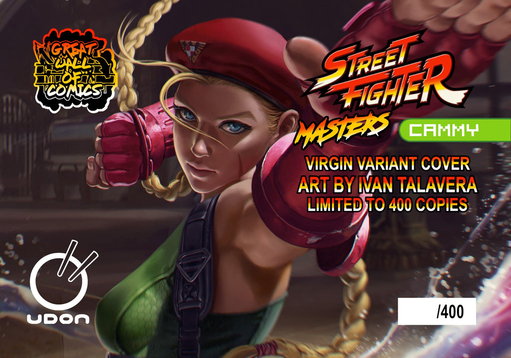 STREET FIGHTER MASTERS CAMMY #1 IVAN TALAVERA VARIANT 2023