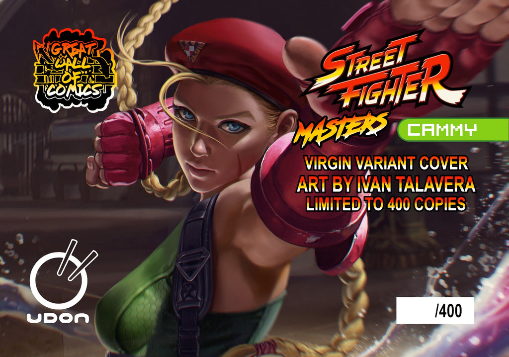 STREET FIGHTER MASTERS CAMMY #1 IVAN TALAVERA VARIANT 2023 – Great Wall OC