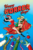 Happy Horror Days #1 Limité à 200 avec COA. Dan Parent Hommage de Dave Stevens Planet Comics