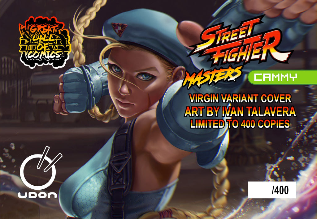 STREET FIGHTER MASTERS CAMMY #1 IVAN TALAVERA VARIANT 2023 – Great