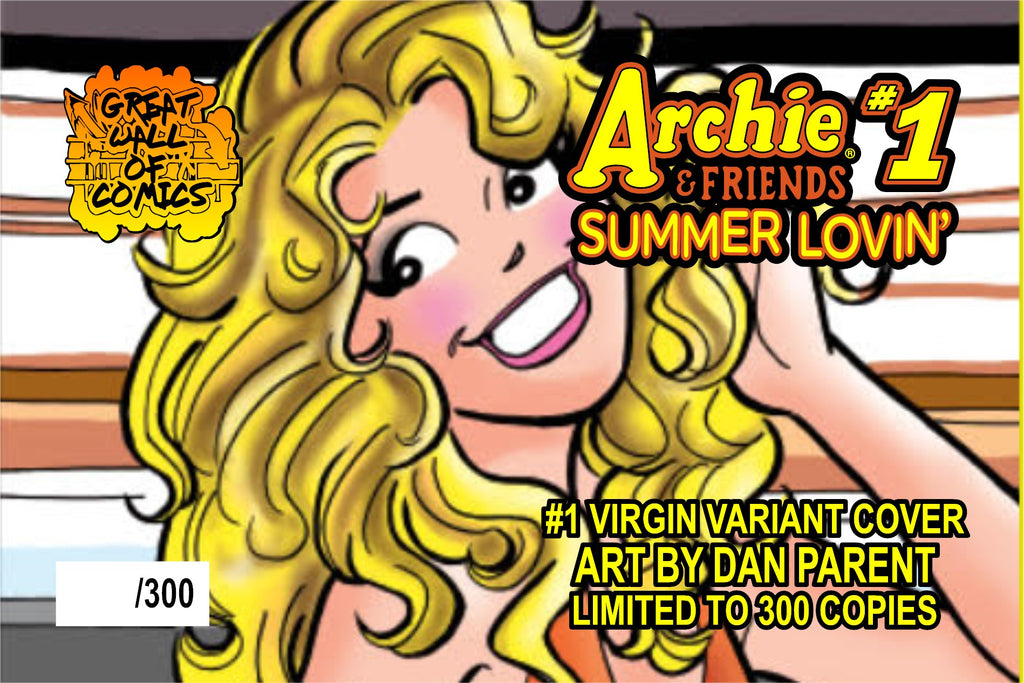 Archie Summer Lovin' #1 Virgin Variant Cover by Dan Parent