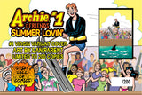 Portada variante de Archie Summer Lovin' #1 Virgin de Dan Parent