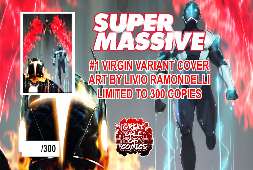Supermassive 1 virgin variant comic Livio Ramondelli
