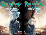 Rick y Morty Hericktics de Rick #1 Connecting Dune Cover Por Julieta Colas Limted 400 con COA